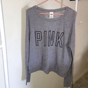 NWOT PINK Victoria's secrets long sleeve L